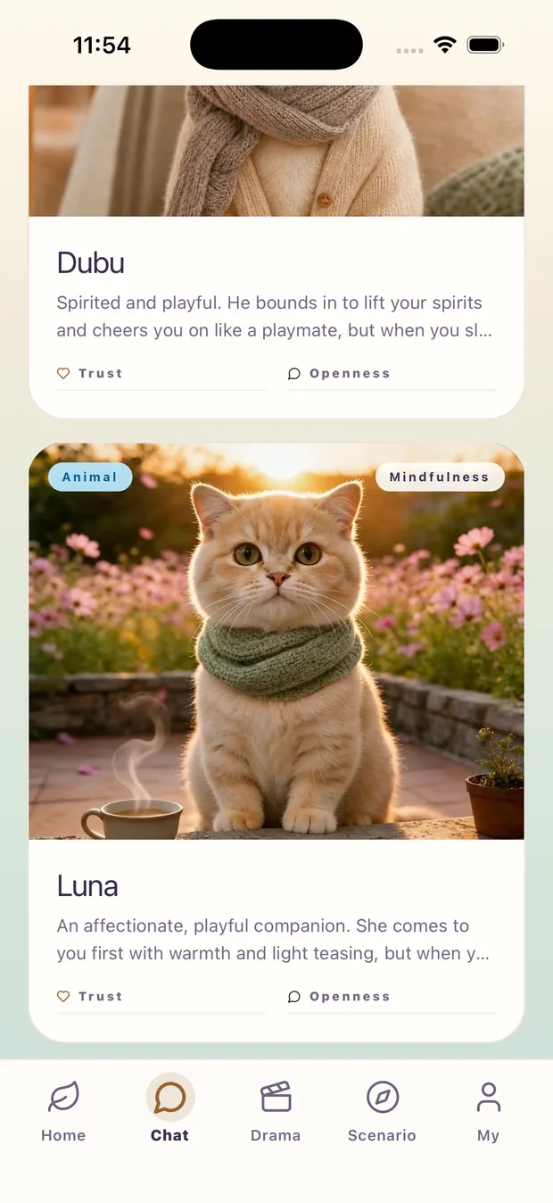 Meloa app screenshot 1